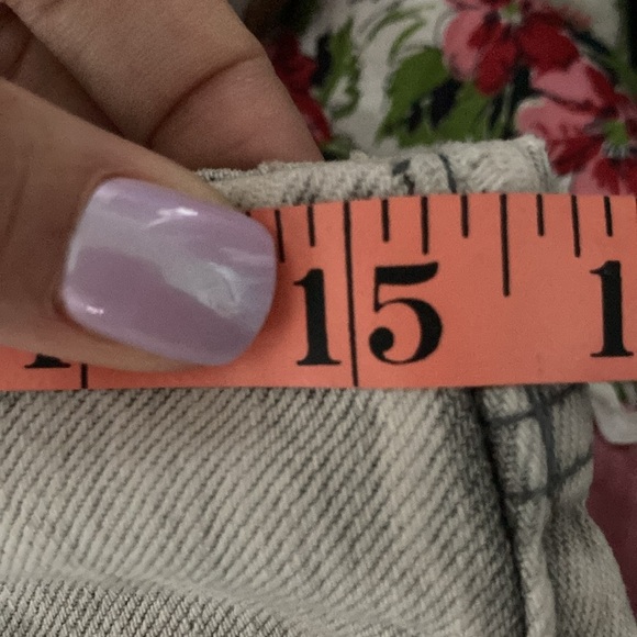 Zara Women’s Gray Denim Skirt Small NWT 15.5” - Picture 6 of 8